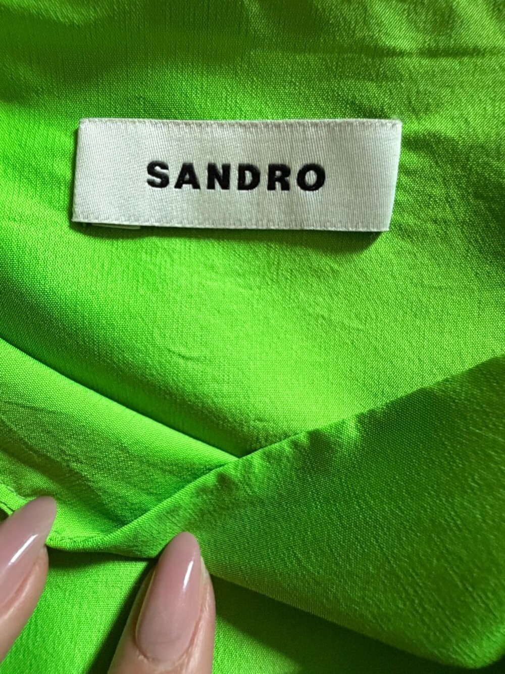 Sandro Ruffel skirt 💚 - Picture 3 of 4